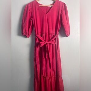 Maude Pink Maxi Dress